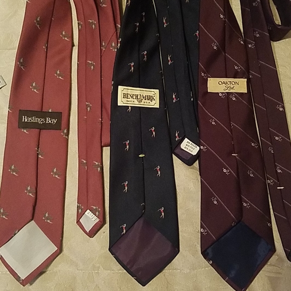 GOLF / GEESE/ DUCKS/ SILK NECKTIES - Picture 5 of 6